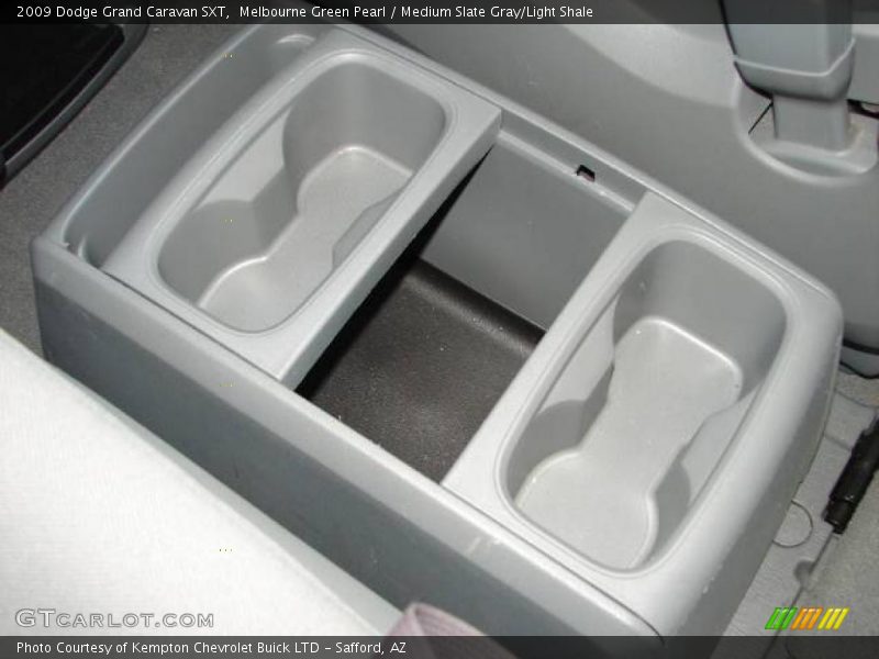 Melbourne Green Pearl / Medium Slate Gray/Light Shale 2009 Dodge Grand Caravan SXT