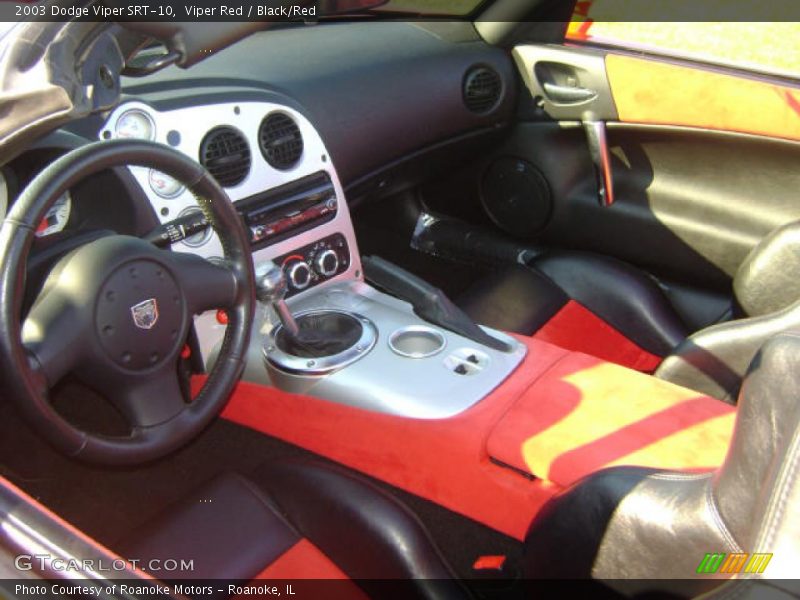 Viper Red / Black/Red 2003 Dodge Viper SRT-10