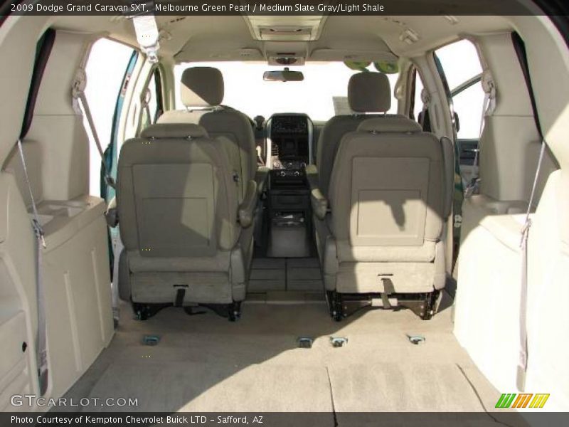 Melbourne Green Pearl / Medium Slate Gray/Light Shale 2009 Dodge Grand Caravan SXT