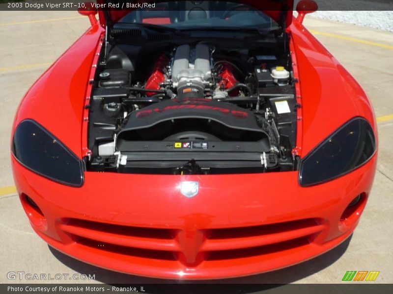 Viper Red / Black/Red 2003 Dodge Viper SRT-10