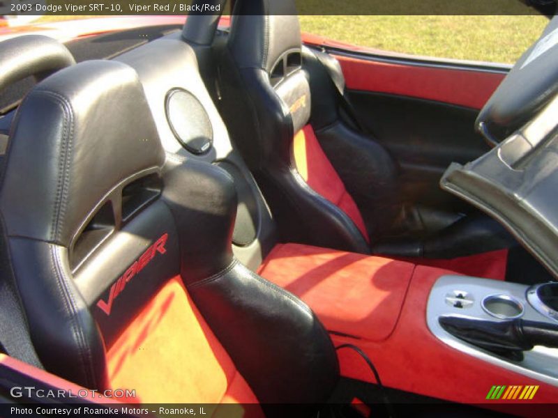 Viper Red / Black/Red 2003 Dodge Viper SRT-10