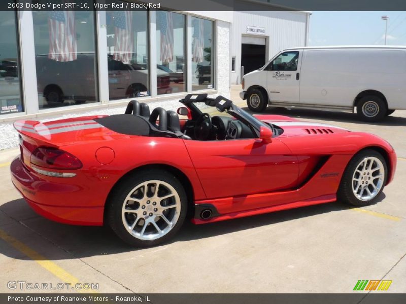 Viper Red / Black/Red 2003 Dodge Viper SRT-10