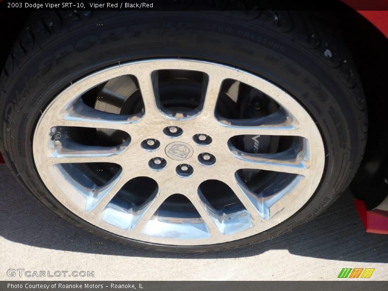 Viper Red / Black/Red 2003 Dodge Viper SRT-10