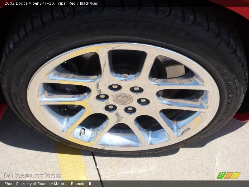 Viper Red / Black/Red 2003 Dodge Viper SRT-10