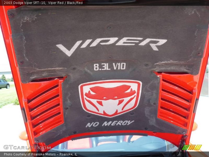 Viper Red / Black/Red 2003 Dodge Viper SRT-10