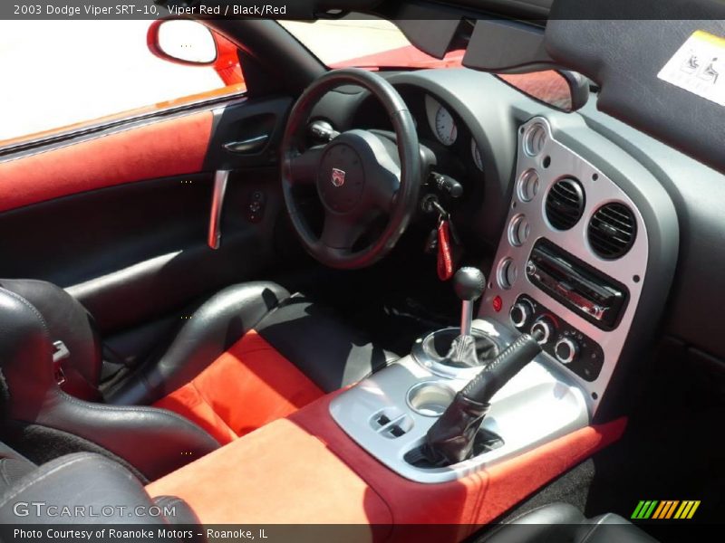 Viper Red / Black/Red 2003 Dodge Viper SRT-10