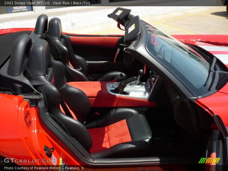 Viper Red / Black/Red 2003 Dodge Viper SRT-10