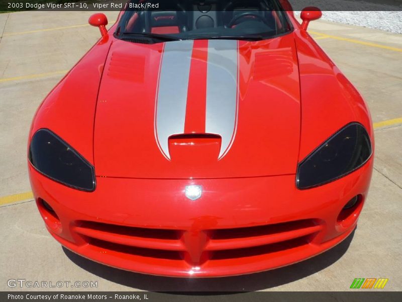 Viper Red / Black/Red 2003 Dodge Viper SRT-10
