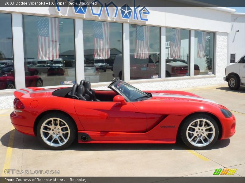 Viper Red / Black/Red 2003 Dodge Viper SRT-10