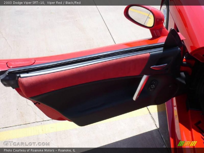 Viper Red / Black/Red 2003 Dodge Viper SRT-10