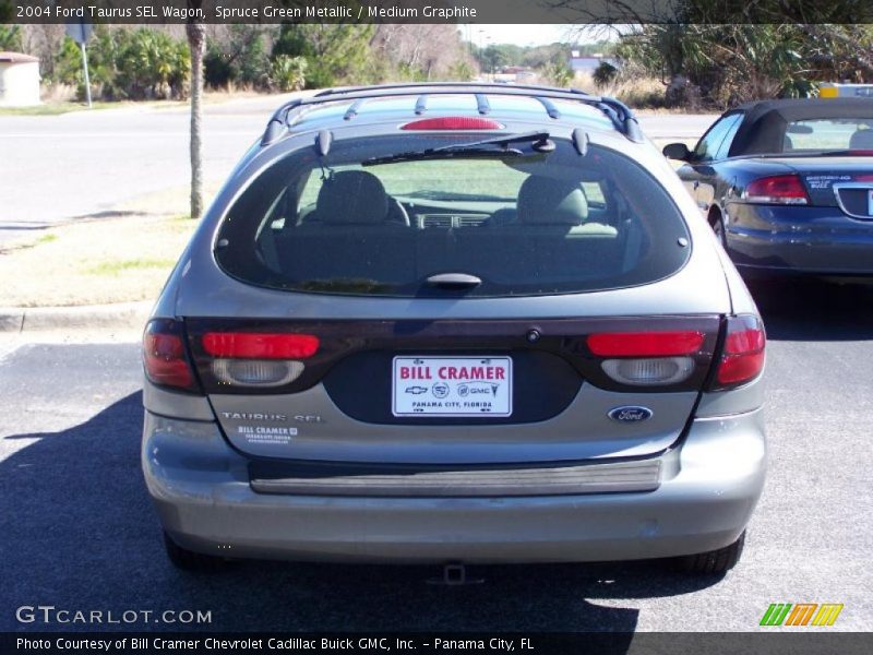 Spruce Green Metallic / Medium Graphite 2004 Ford Taurus SEL Wagon