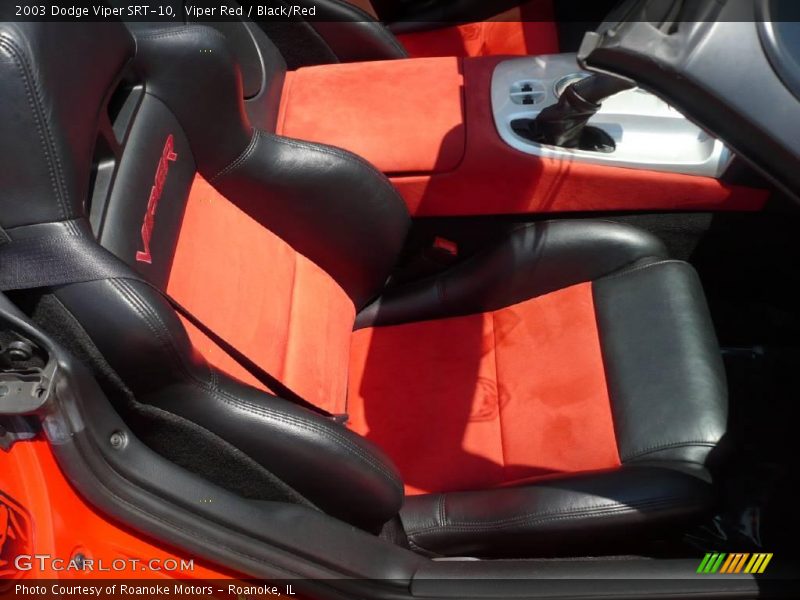 Viper Red / Black/Red 2003 Dodge Viper SRT-10