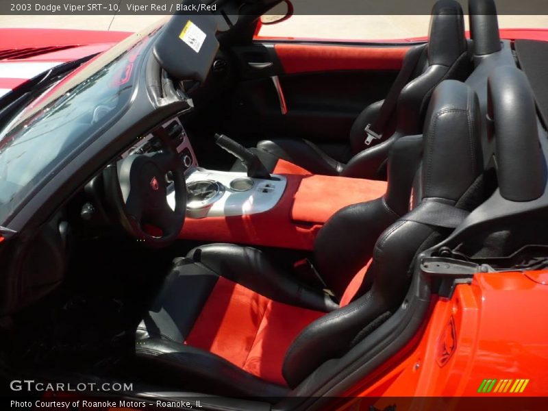 Viper Red / Black/Red 2003 Dodge Viper SRT-10