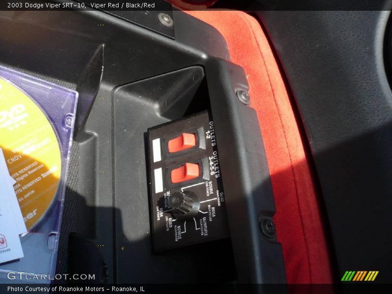 Viper Red / Black/Red 2003 Dodge Viper SRT-10