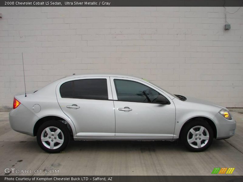Ultra Silver Metallic / Gray 2008 Chevrolet Cobalt LS Sedan