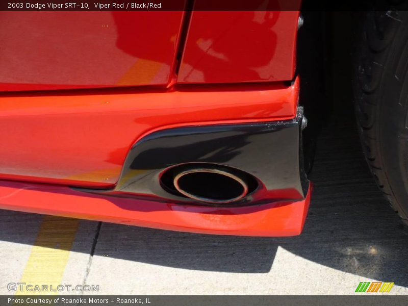 Viper Red / Black/Red 2003 Dodge Viper SRT-10
