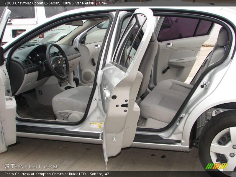 Ultra Silver Metallic / Gray 2008 Chevrolet Cobalt LS Sedan