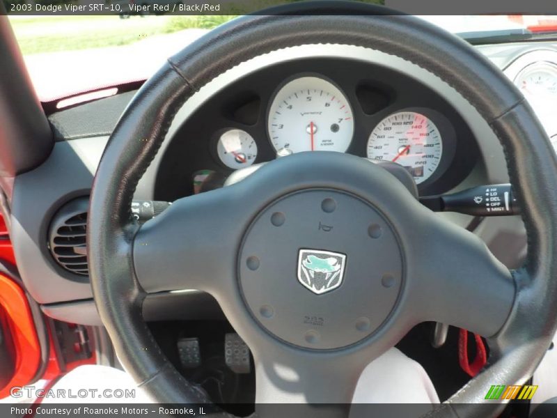 Viper Red / Black/Red 2003 Dodge Viper SRT-10