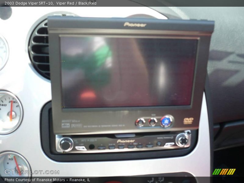 Viper Red / Black/Red 2003 Dodge Viper SRT-10