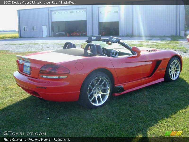 Viper Red / Black/Red 2003 Dodge Viper SRT-10