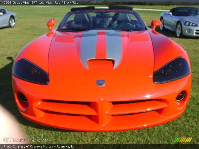 Viper Red / Black/Red 2003 Dodge Viper SRT-10