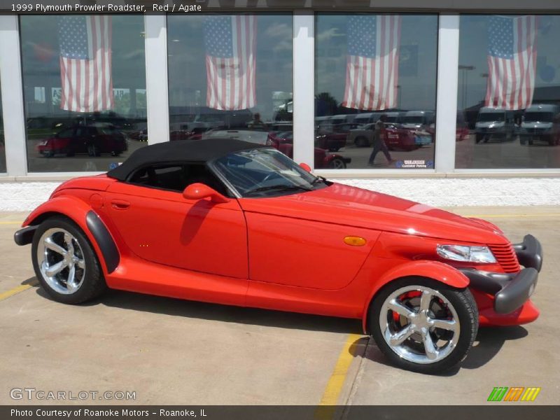 Red / Agate 1999 Plymouth Prowler Roadster
