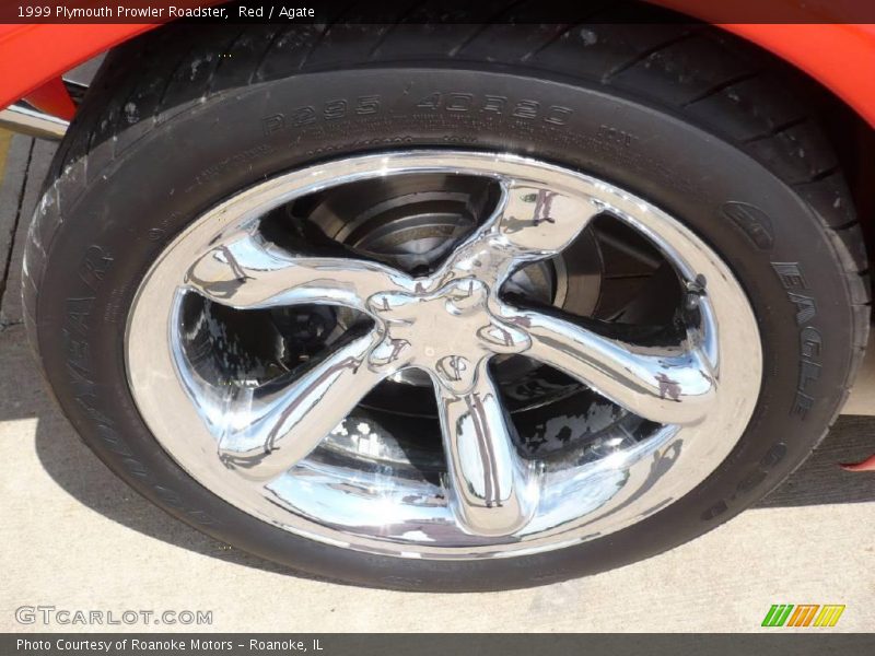 Red / Agate 1999 Plymouth Prowler Roadster