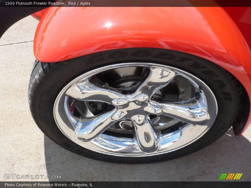 Red / Agate 1999 Plymouth Prowler Roadster