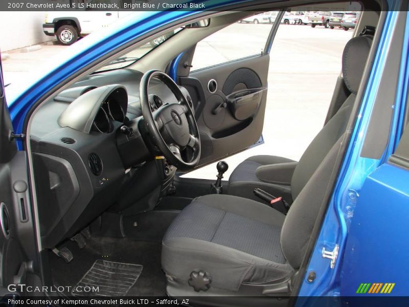 Bright Blue / Charcoal Black 2007 Chevrolet Aveo 5 LS Hatchback