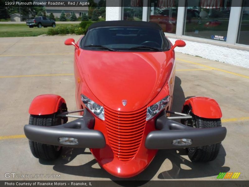 Red / Agate 1999 Plymouth Prowler Roadster