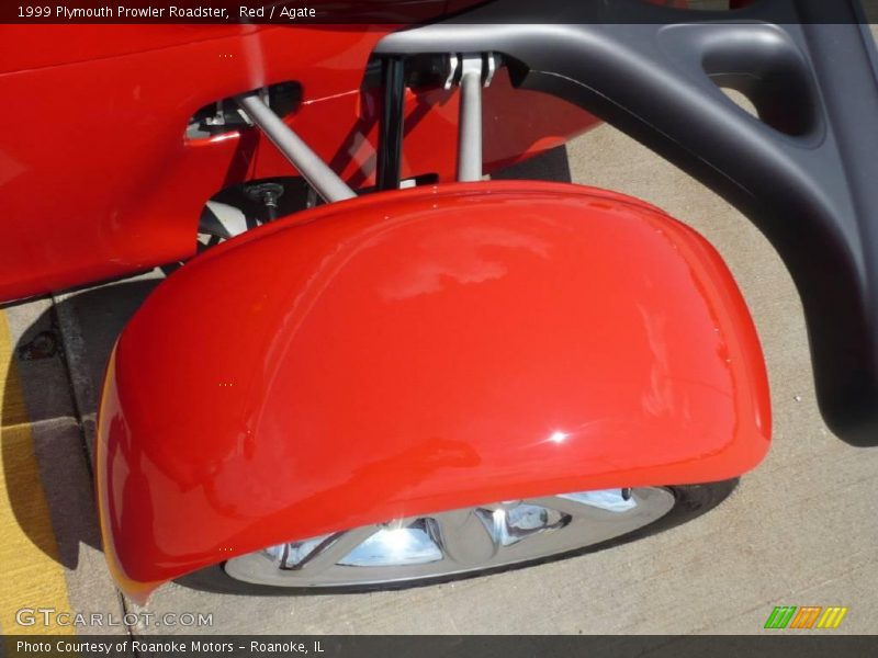 Red / Agate 1999 Plymouth Prowler Roadster
