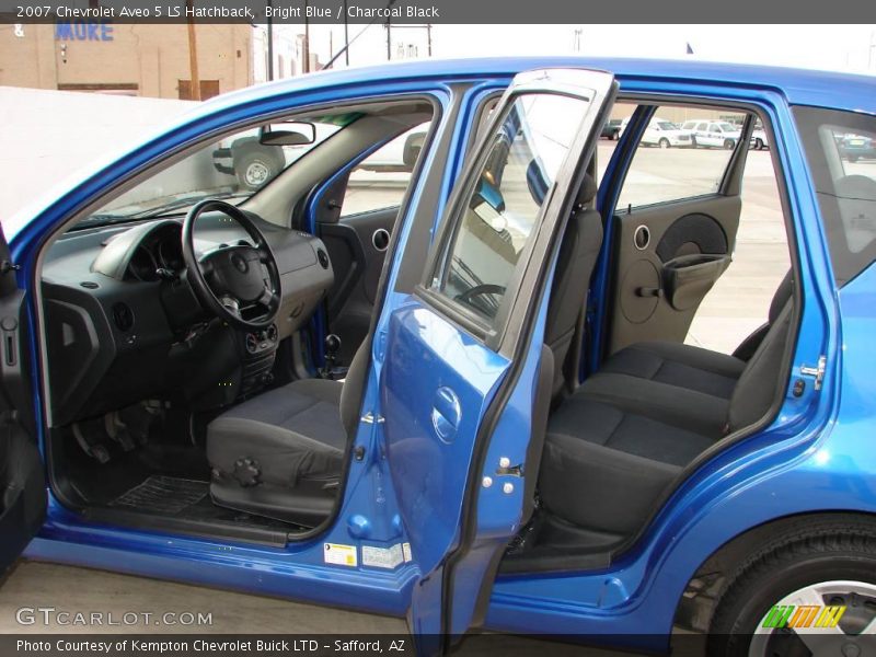 Bright Blue / Charcoal Black 2007 Chevrolet Aveo 5 LS Hatchback