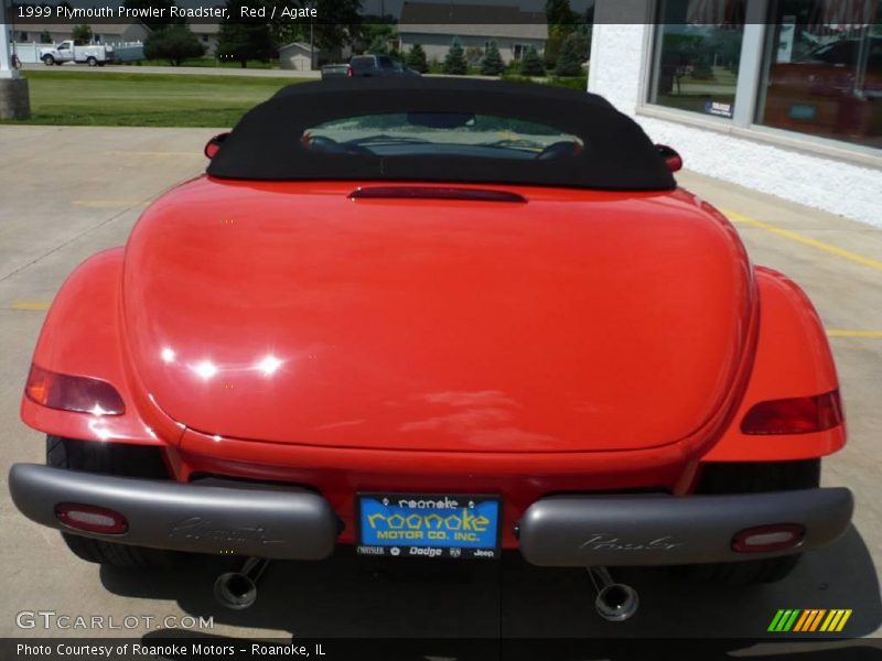 Red / Agate 1999 Plymouth Prowler Roadster