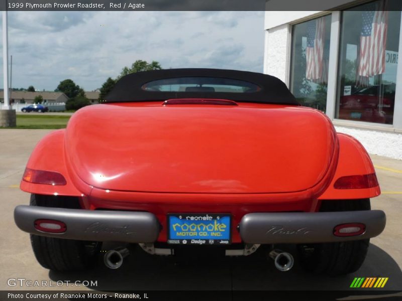 Red / Agate 1999 Plymouth Prowler Roadster