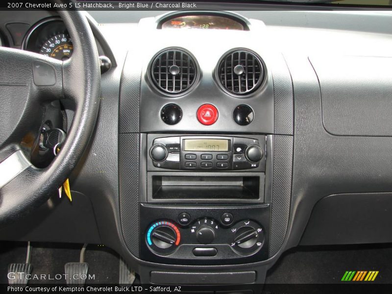 Bright Blue / Charcoal Black 2007 Chevrolet Aveo 5 LS Hatchback