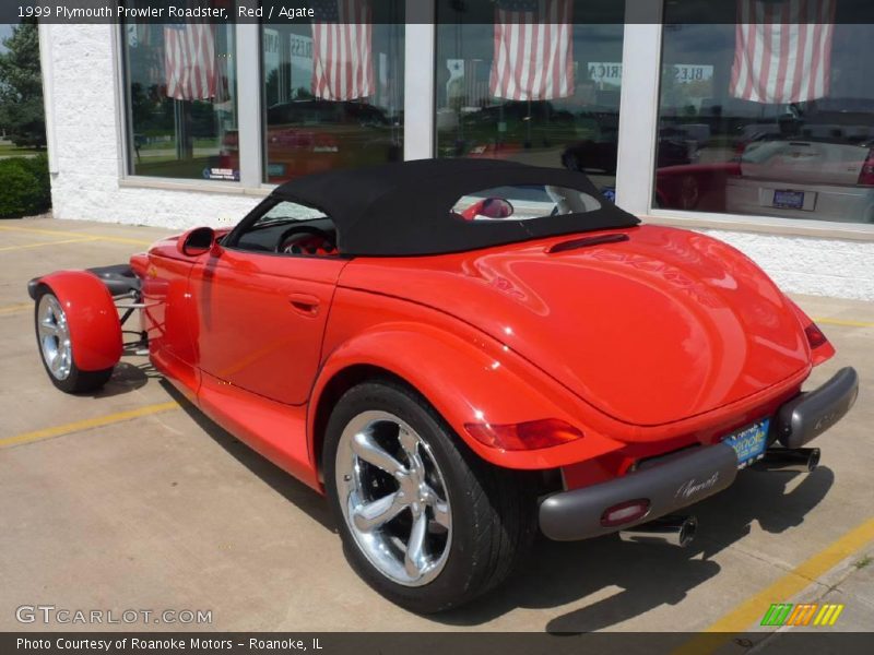 Red / Agate 1999 Plymouth Prowler Roadster