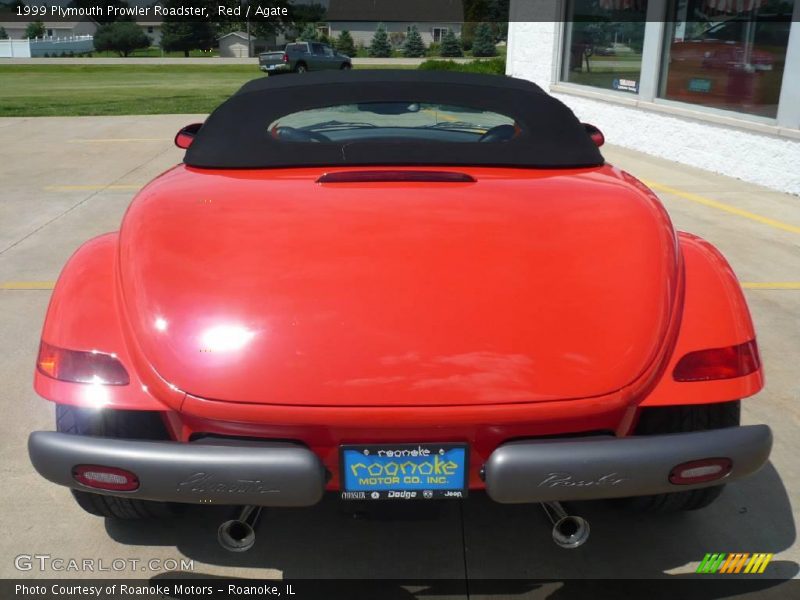 Red / Agate 1999 Plymouth Prowler Roadster