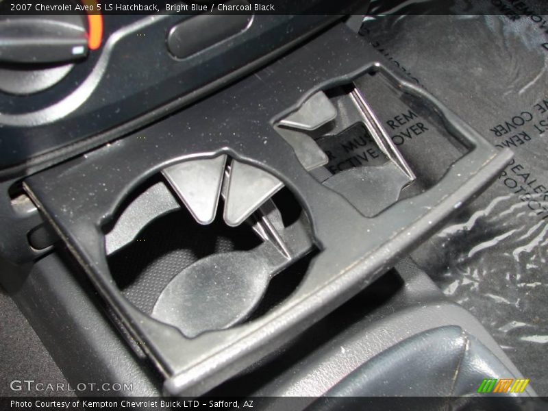 Bright Blue / Charcoal Black 2007 Chevrolet Aveo 5 LS Hatchback