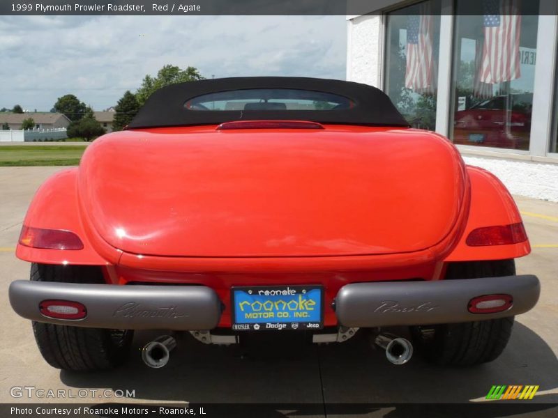 Red / Agate 1999 Plymouth Prowler Roadster