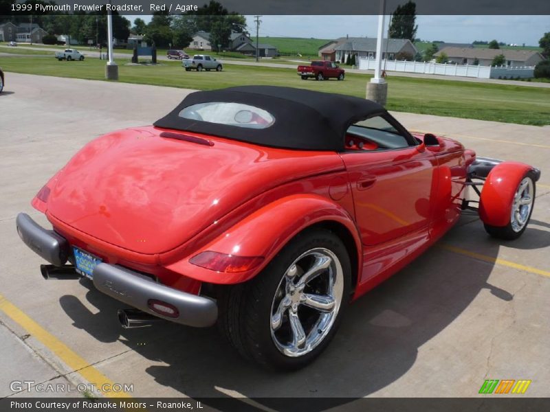Red / Agate 1999 Plymouth Prowler Roadster
