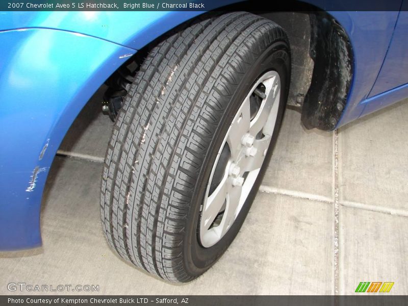 Bright Blue / Charcoal Black 2007 Chevrolet Aveo 5 LS Hatchback