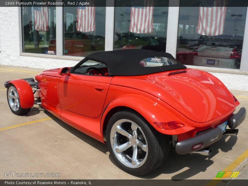 Red / Agate 1999 Plymouth Prowler Roadster