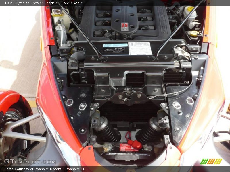 Red / Agate 1999 Plymouth Prowler Roadster