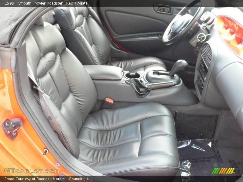 Red / Agate 1999 Plymouth Prowler Roadster