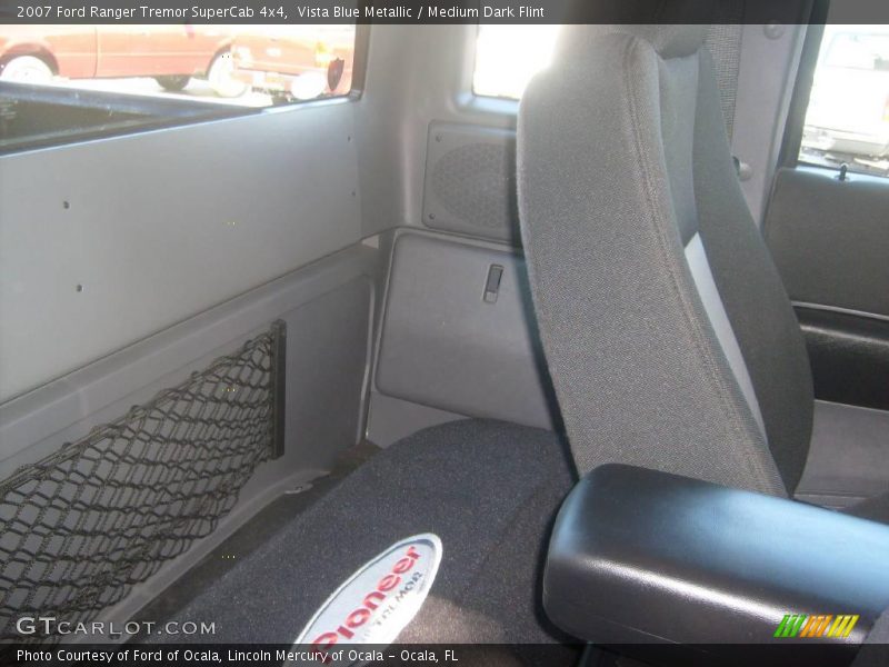 Vista Blue Metallic / Medium Dark Flint 2007 Ford Ranger Tremor SuperCab 4x4