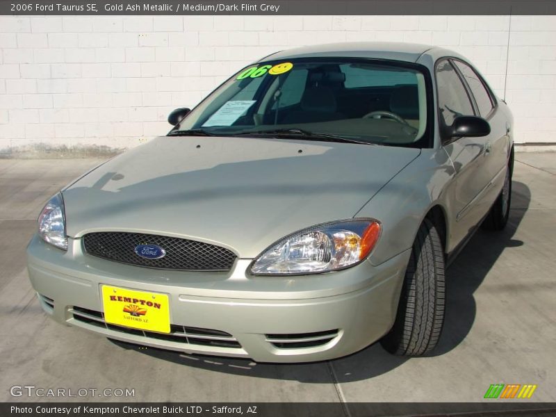 Gold Ash Metallic / Medium/Dark Flint Grey 2006 Ford Taurus SE