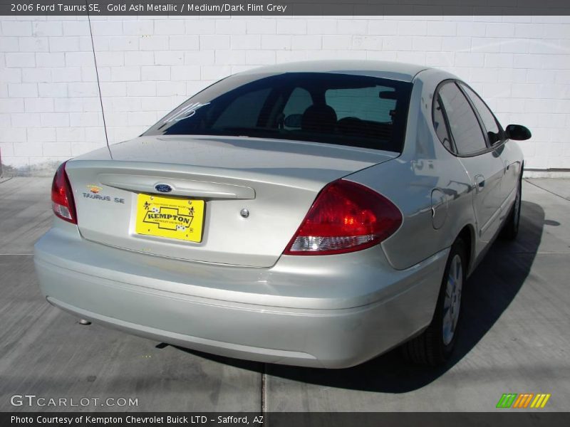 Gold Ash Metallic / Medium/Dark Flint Grey 2006 Ford Taurus SE