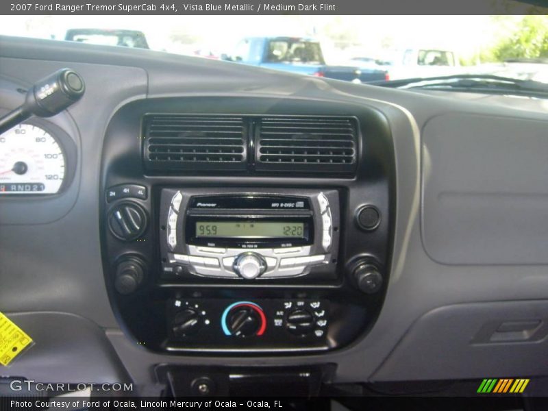Vista Blue Metallic / Medium Dark Flint 2007 Ford Ranger Tremor SuperCab 4x4