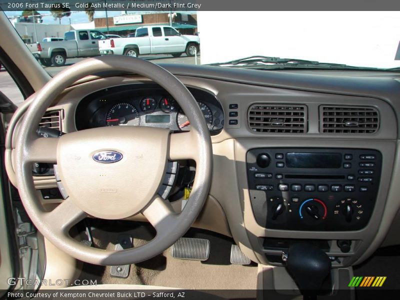 Gold Ash Metallic / Medium/Dark Flint Grey 2006 Ford Taurus SE