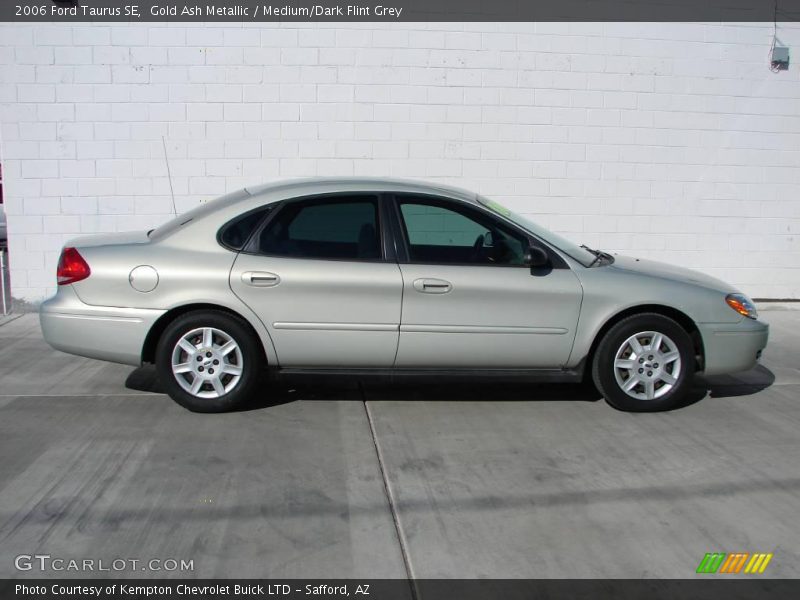 Gold Ash Metallic / Medium/Dark Flint Grey 2006 Ford Taurus SE